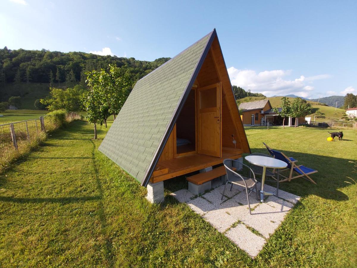 Glamping Hiske Petrin Hotel Tolmin Luaran gambar